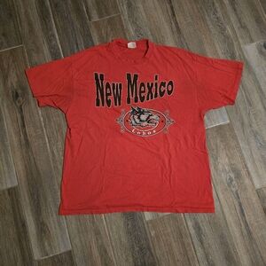 Vintage 90s University Of New Mexico Lobos T Shirt